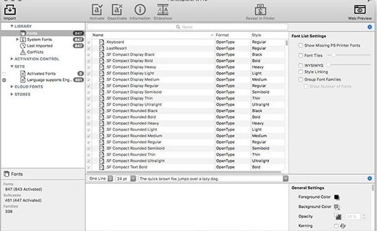 FontExplorer X Pro官方下载使用帮助