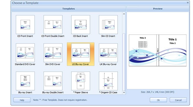 Ronyasoft CD DVD Label Maker蓝光封面制作教学