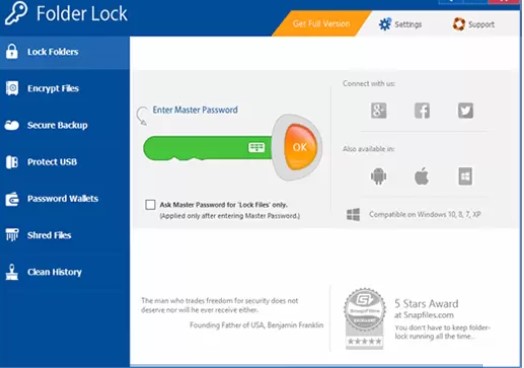 Folder Lock官方下载使用常见问题解答
