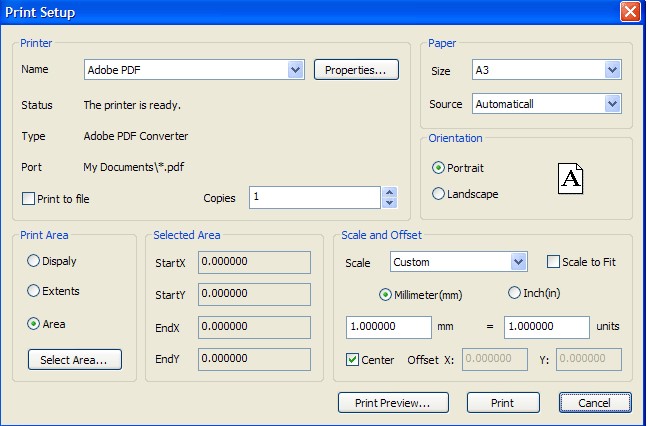 Easy CAD Viewer官方下载打印设置图文教学