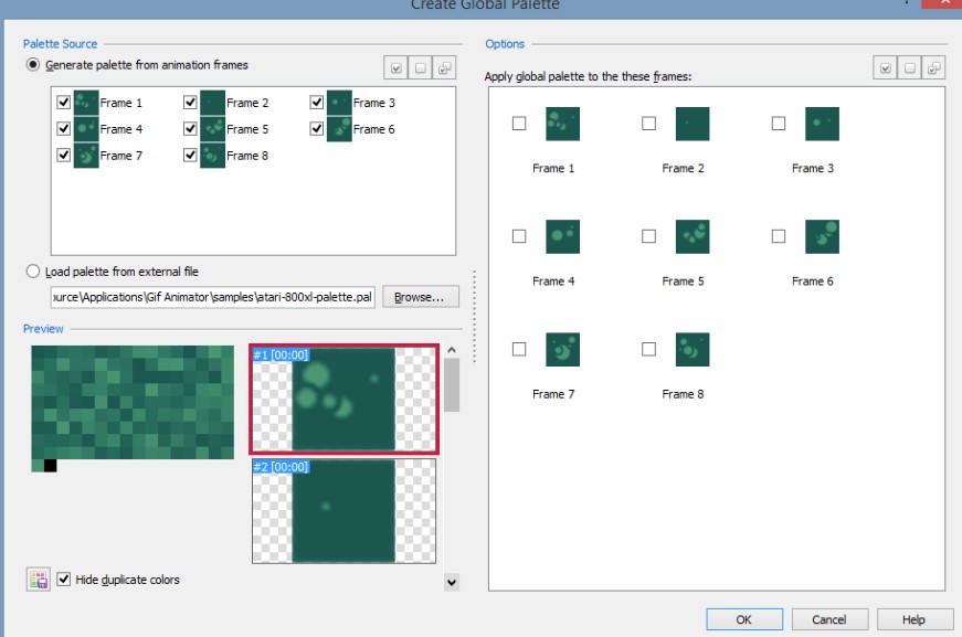 Cyotek Gif Animator官方下载调色板对话框使用教学