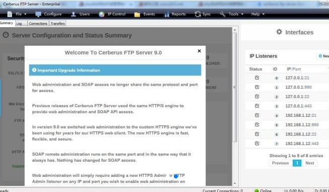 Cerberus FTP Server网络文件传输教学