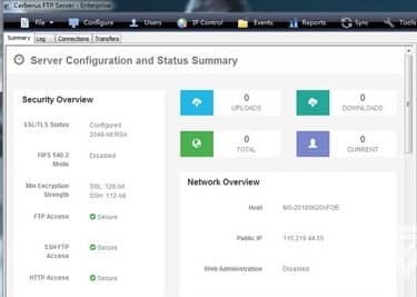 Cerberus FTP Server网络文件传输教学