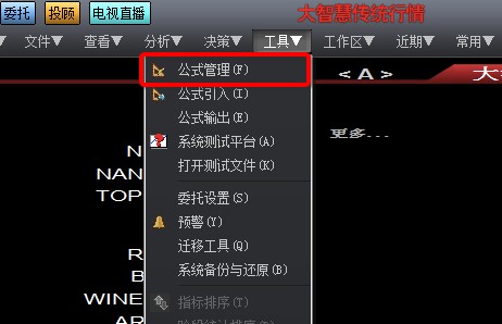 大智慧365如何导入公式?软件特点