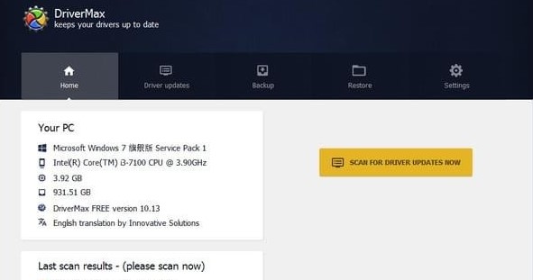 DriverMax功能介绍