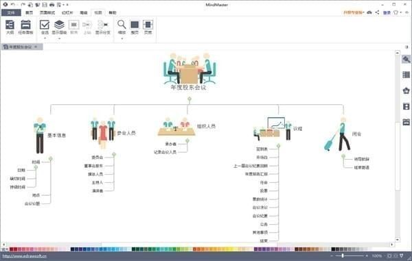 如何用mindmaster制作项目流程图?软件特点