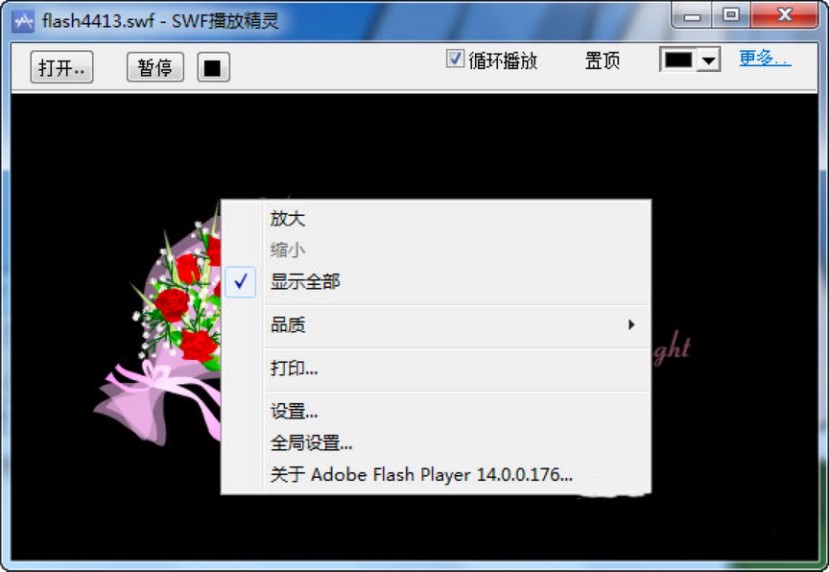 SWF播放精灵使用