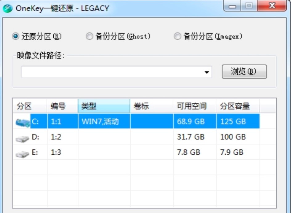 OneKey一键还原的软件功能与软件特色