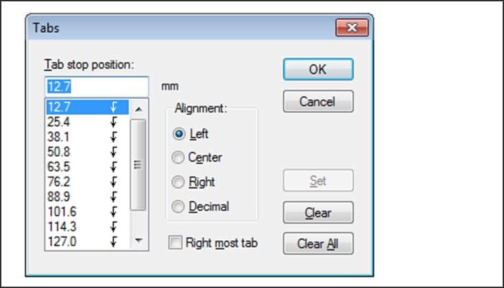 AbleWord官方下载框架制表位图文教学
