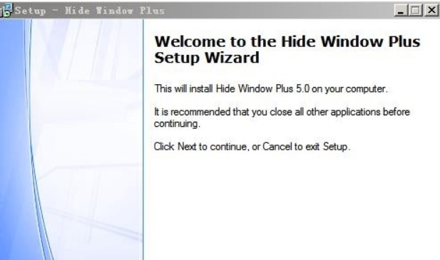 HideWindowPlus安装教程介绍