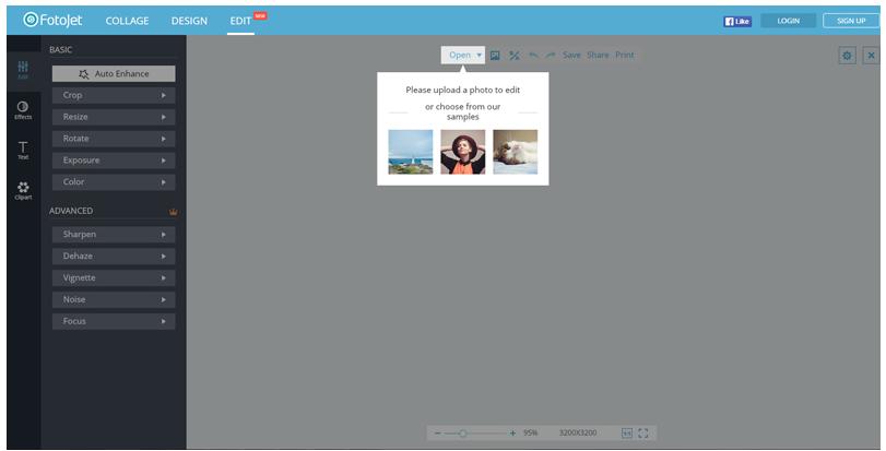 FotoJetDesigner官方下载裁剪比例设置教程
