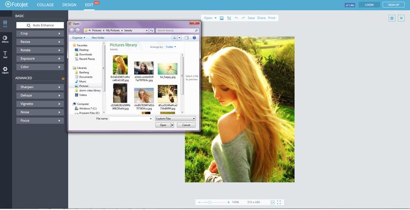 FotoJetDesigner官方下载裁剪比例设置教程