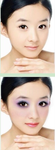 怎么通过美图化妆秀给照片化妆呢?