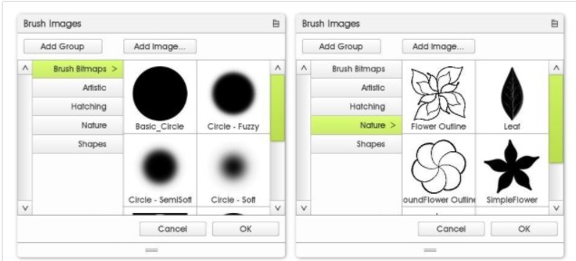 ArtRage Studio自定义画笔设计器头部设置教学