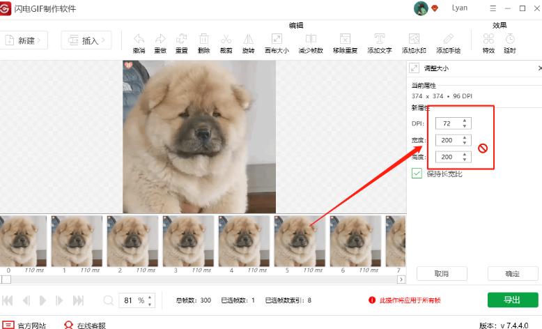 闪电GIF制作使用操作