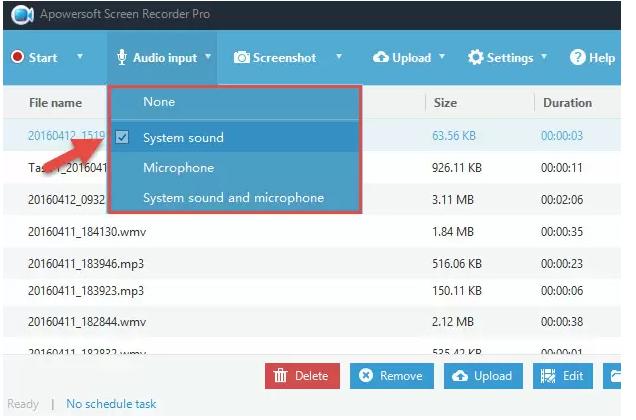 图：Apowersoft录屏王