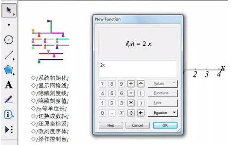 图：几何画板绘制图像