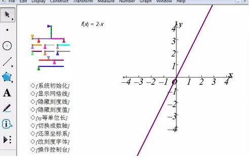 图：几何画板绘制图像