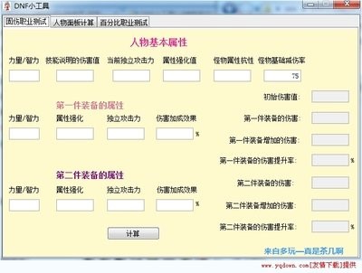 图：DNF小工具使用详细说明