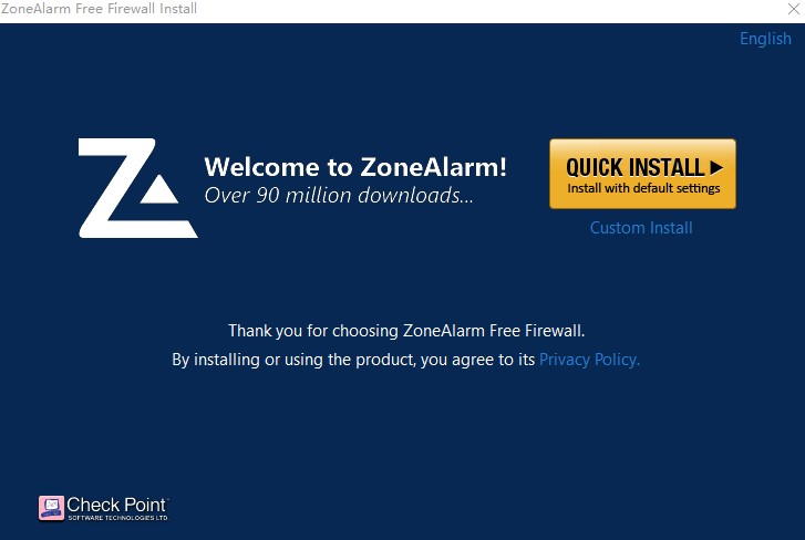图：ZoneAlarm