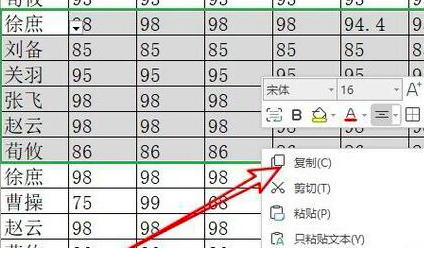 wps2019在复制时忽略隐藏的数据的教程