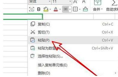 wps2019在复制时忽略隐藏的数据的教程