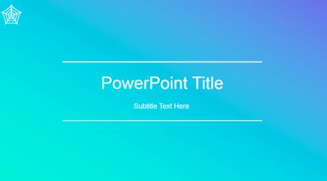 PowerPoint制作双线式简约封面教程