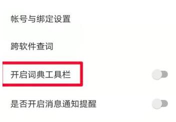 有道词典如何开启词典工具栏