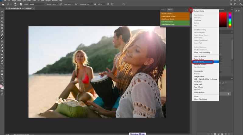 如何安装photoshop动作详细教程