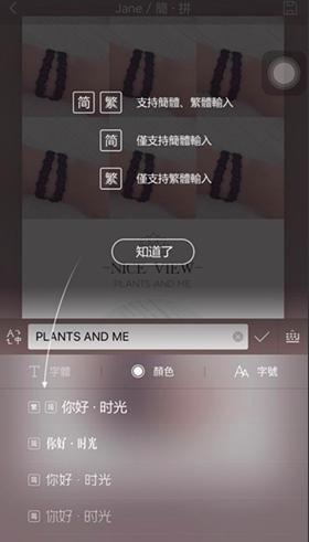 简拼怎么在照片上添加文字