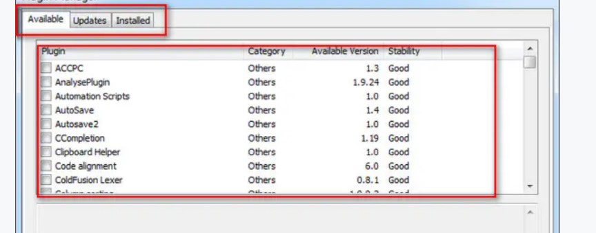 图：Notepad++