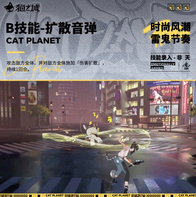 图：猫之城雷鬼节奏技能怎么样