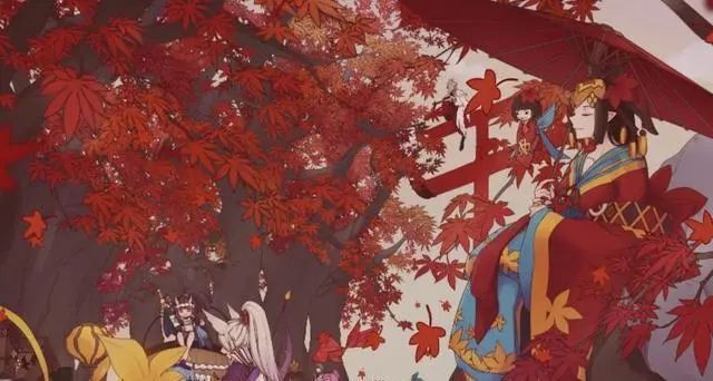 图：《阴阳师》红叶行狩飞行棋玩法攻略