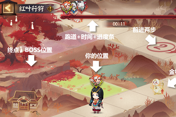 图：《阴阳师》红叶行狩飞行棋玩法攻略