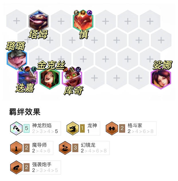 图：《金铲铲之战》烟花迭嘉阵容玩法攻略