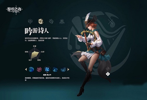 图：《黎明之海》职业选择推荐