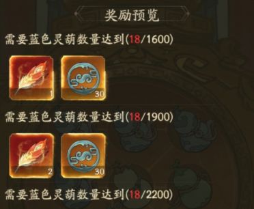 图：《叫我大掌柜》大闹天宫活动奖励汇总
