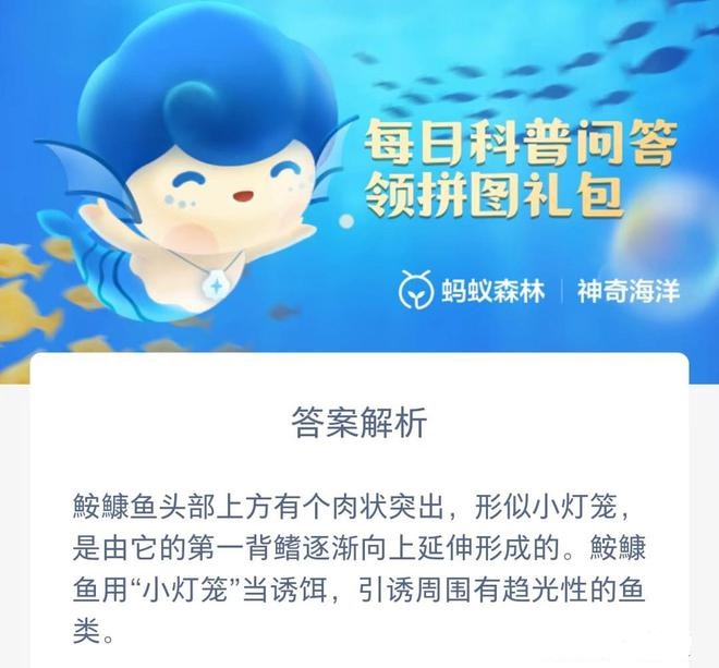 图：神奇海洋最新今日答案8.26