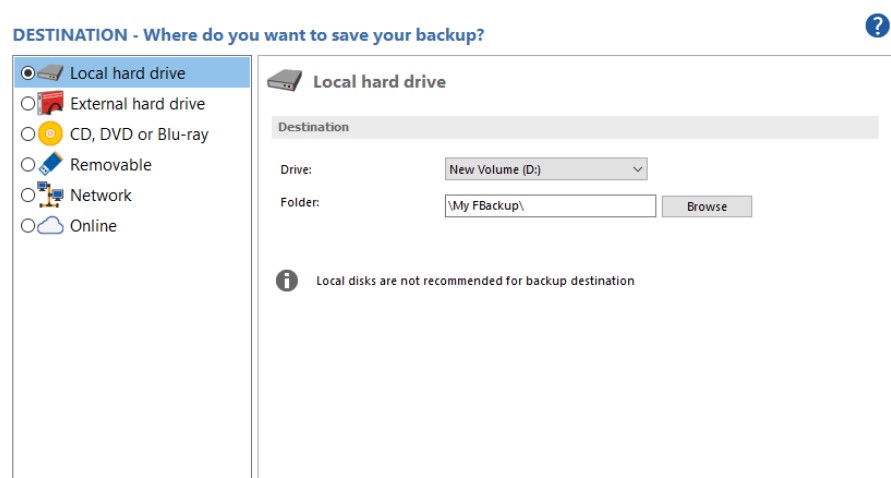 图：FBackup