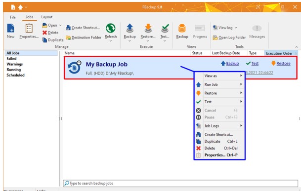 图：FBackup