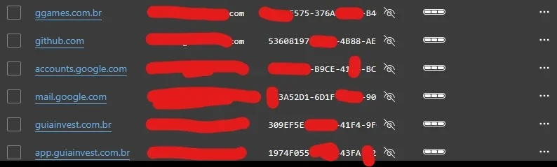 图：微软Edge似乎又翻车 将用户保存的密码变成了字符串 请注意备份	