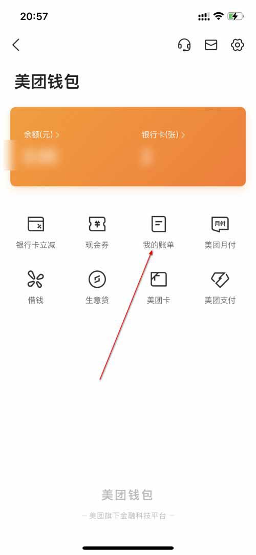 图：大众点评要如何查看我的账单 大众点评查看我的账单教程