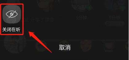 图：QQ音乐怎么隐藏在听状态 QQ音乐隐藏在听状态教程