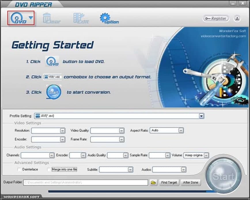 图：WonderFox DVD Ripper详细图文教学