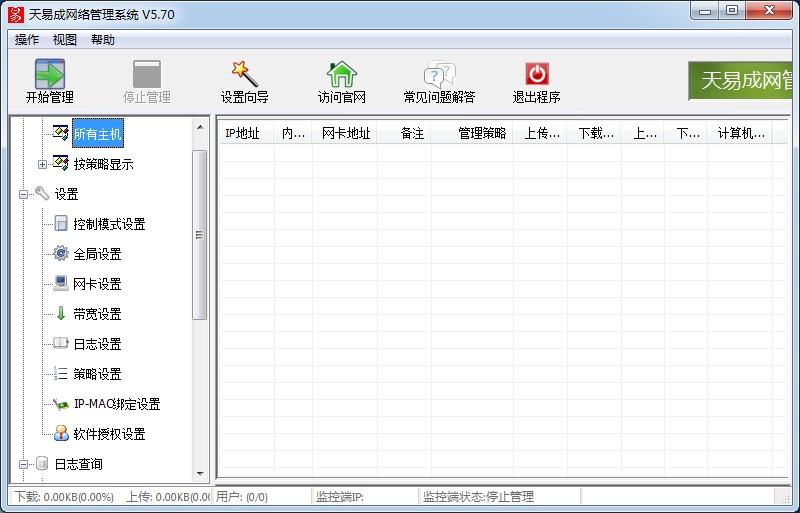 图：天易成网络管理