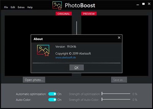 图：如何使用PhotoBoost软件和功能特点