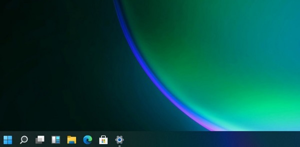 图：win11任务栏变小的设置