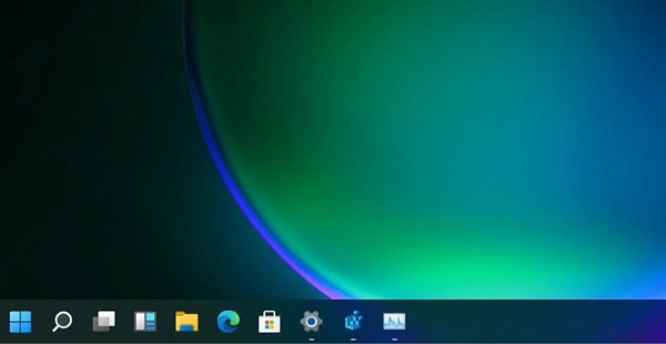 图：win11任务栏变小的设置