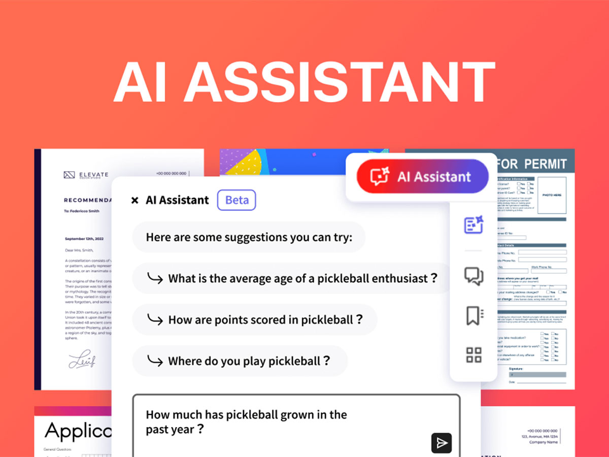 图：Adobe推出Acrobat AI助手可以帮助用户总结PDF内容 每月4.99美元/起