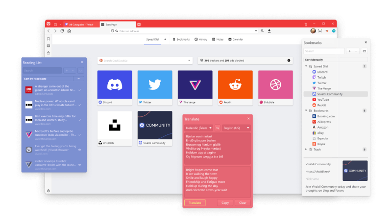 图：维瓦尔第(Vivaldi)浏览器决定跟随Mainfest v3步伐 后续也将弃用v2扩展程序